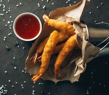 Креветки в кляре 5 шт