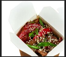 Wok соба с говядиной