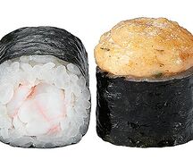 Острый маки с креветкой