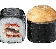 Острый маки с угрем