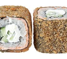 Филадельфия темпуро жареный с лосем и игрой