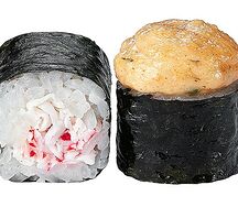 Острый маки с крабом