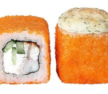 Киото запеченный с угрем и креветками