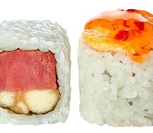 Сагами запеченный с тунцом