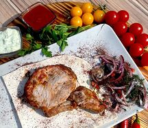 Шашлык из cвинoй корейки