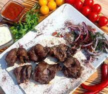 Шашлык из бараньей мякоти