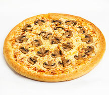 Пицца с шампиньонами 30 см