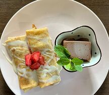 Блины со сгущенкой
