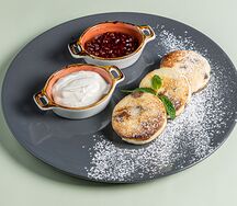 Сырники с изюмом