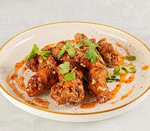 Хрустящие куриные крылышки