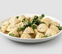 Манты с мясом 
