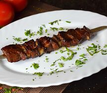 Печень говяжья с прослойкой из курдюка