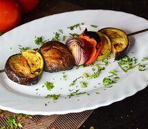 Овощи на мангале