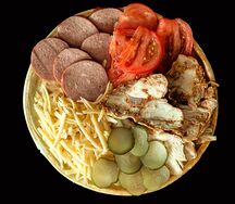 Закрытая пицца Сборная