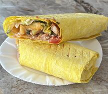 Донер в сырном лаваше