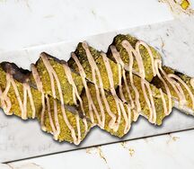 Хот с лососем терияки