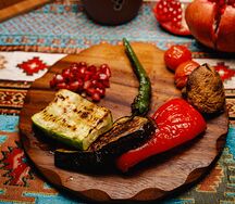 Овощи на мангале