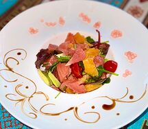 Цитрусовый с семгой