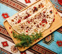 Кутаб с зеленью