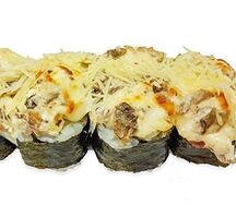 Ролл запечённый с грибами