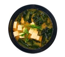 Суп мисо с лососем