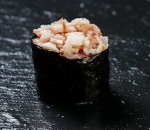 Гункан с беконом