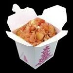 Тяхан с курицей