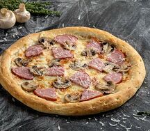 Грибная с ветчиной