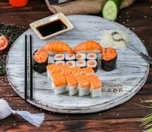 Ассорти с лососем