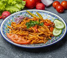 Жареный лагман