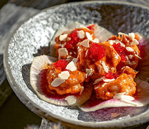 Тигровые креветки в том-ям глазури