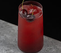 Домашний лимонад вишня