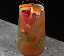 Домашний лимонад базилик-грейпфрут