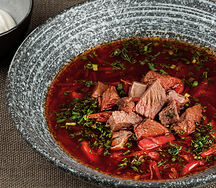 Борщ с телятиной