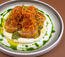 Картофель в трех текстурах