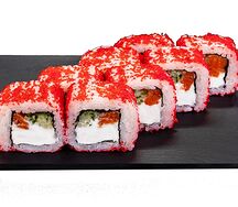 Фирменный ролл Калифорния с лососем