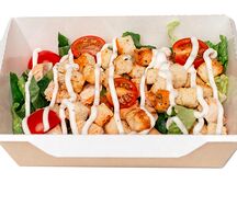 Салат Цезарь с курицей