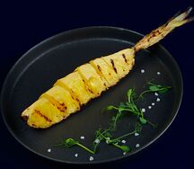 Ананас на гриле