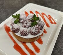 Тарталетка малиновая