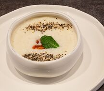 Каша рисовая с карамелизированной тыквой