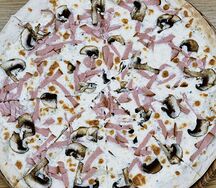 Ветчина и грибы