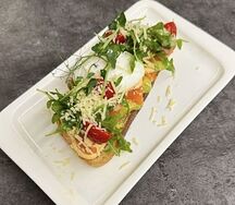 Тартин с лососем