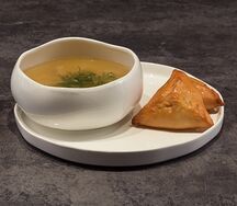 Лапша с треугольником