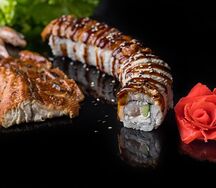 Дракон с креветкой