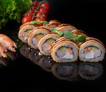 Темпура Лосось-Креветка