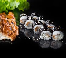 Маки с угрём