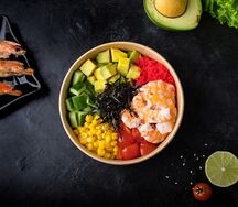 Поке с креветкой