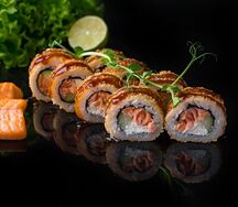 Темпура с лососем