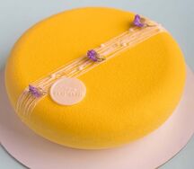 Лимонный муссовый