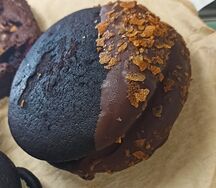 Вупи пай с соленой карамелью